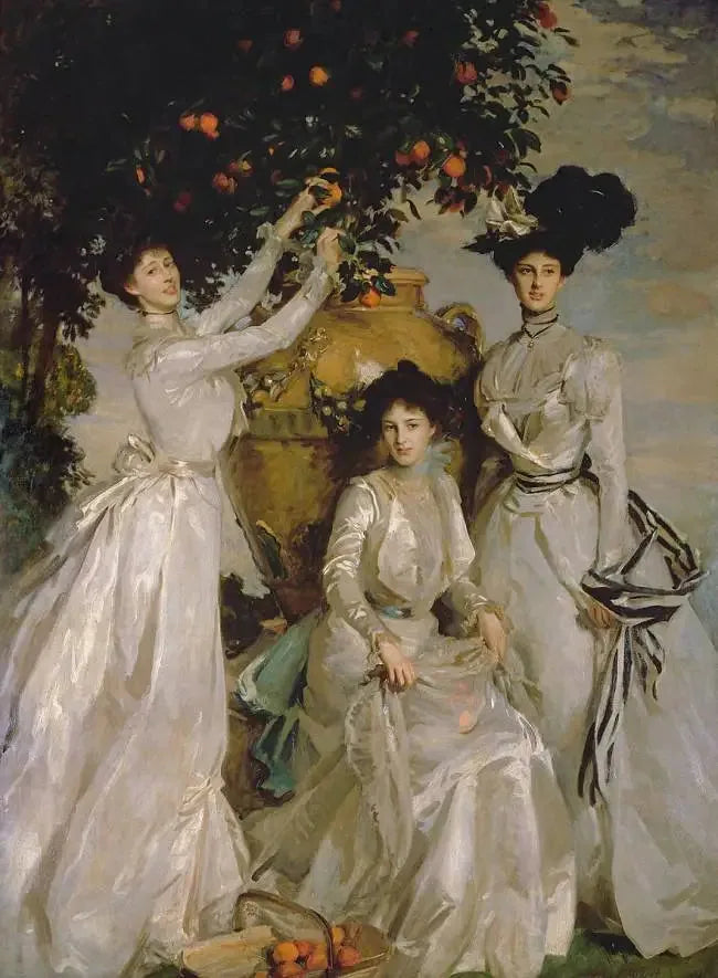 The Ladies Alexandra, Mary, and Theo Acheson - John Singer Sargent