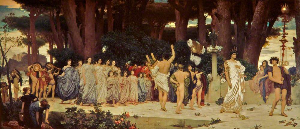 The Daphnéphories - Frederic Leighton