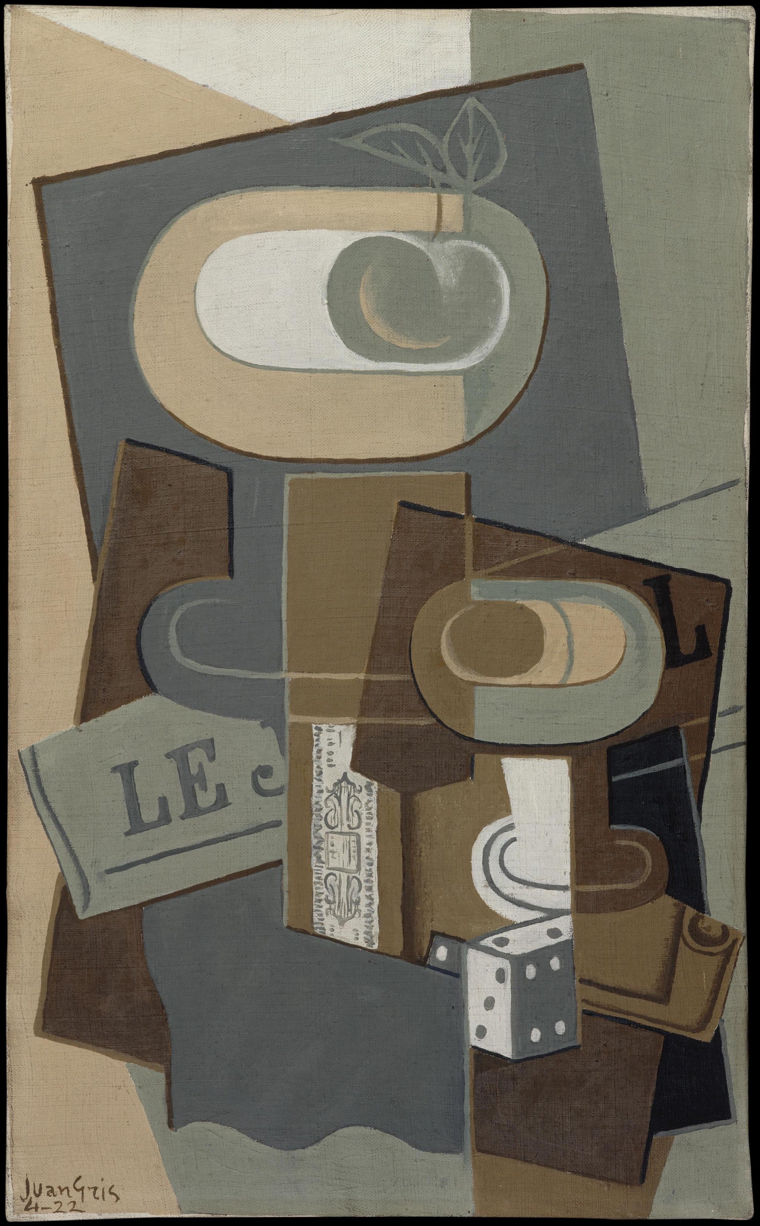 Dice - Juan Gris