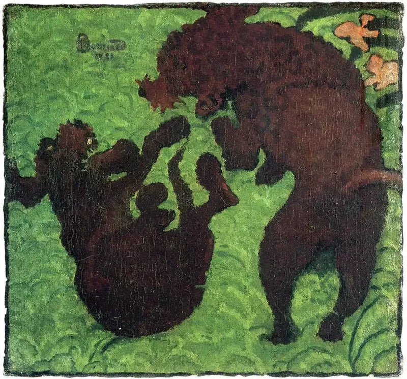The Two Poodles - Pierre Bonnard