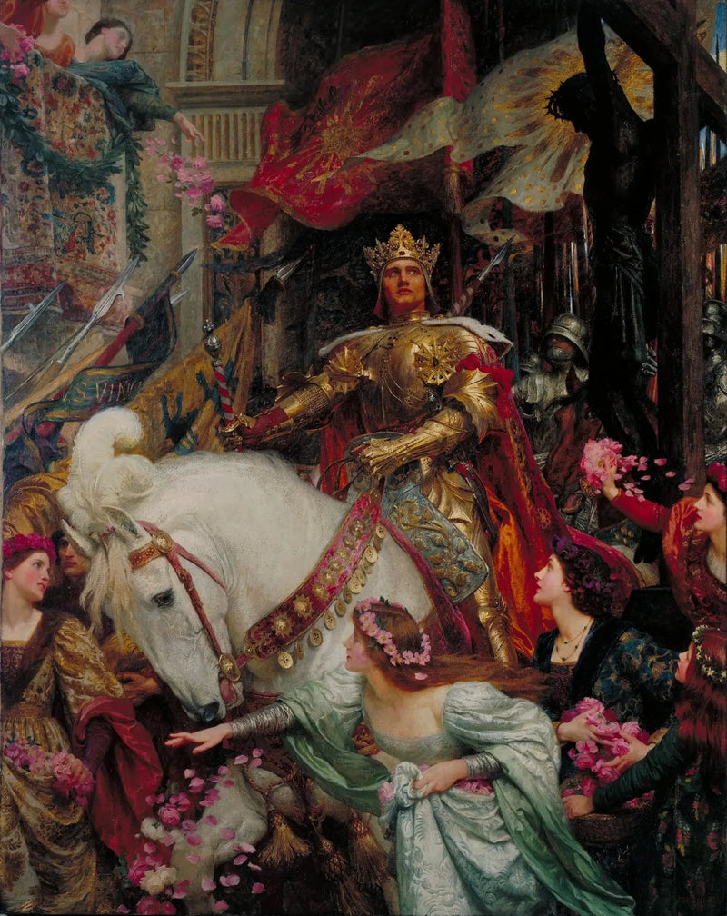 The Two Crowns - Frank Bernard Dicksee