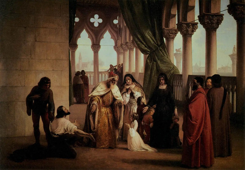 The Two Foscari - Francesco Hayez