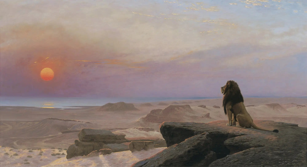Les Deux Majestés - Jean-Léon Gérôme image 1 tableau peint à l’huile sur toile