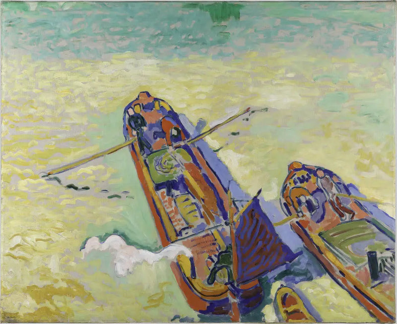 The Two Barges - André Derain