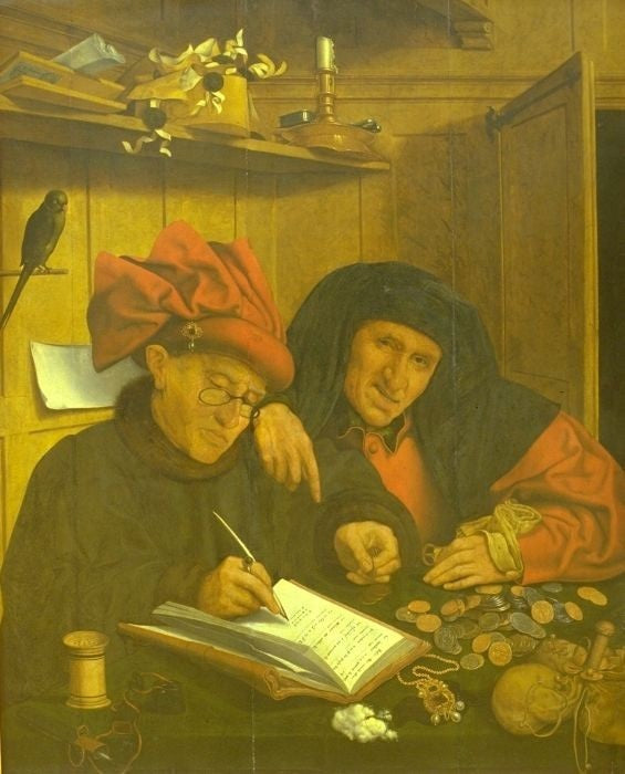 The Two Tax Collectors - Quentin Metsys