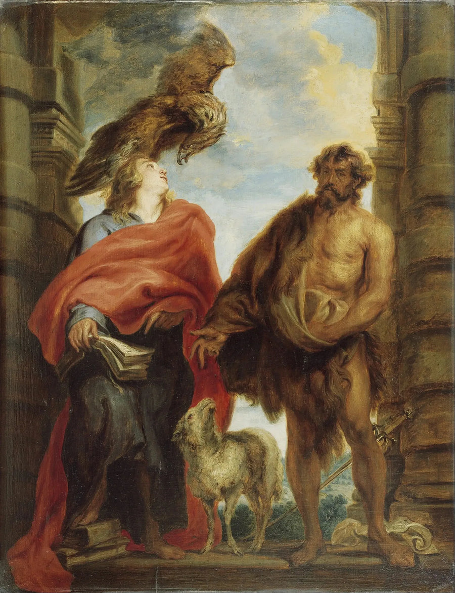 The Two Saints John - Antoine van Dyck