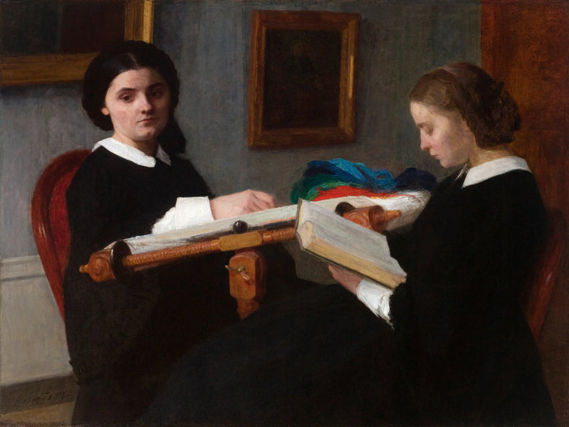 The Two Sisters - Henri Fantin-Latour