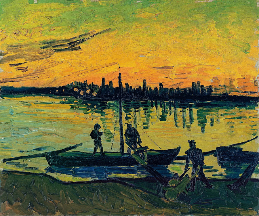 The Dockers at Arles - Vincent van Gogh