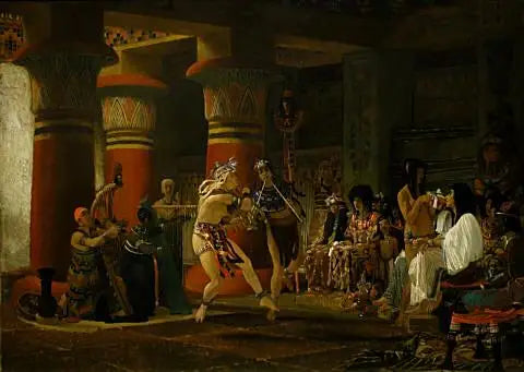The Egyptians 3,000 years ago - Lawrence Alma-Tadema