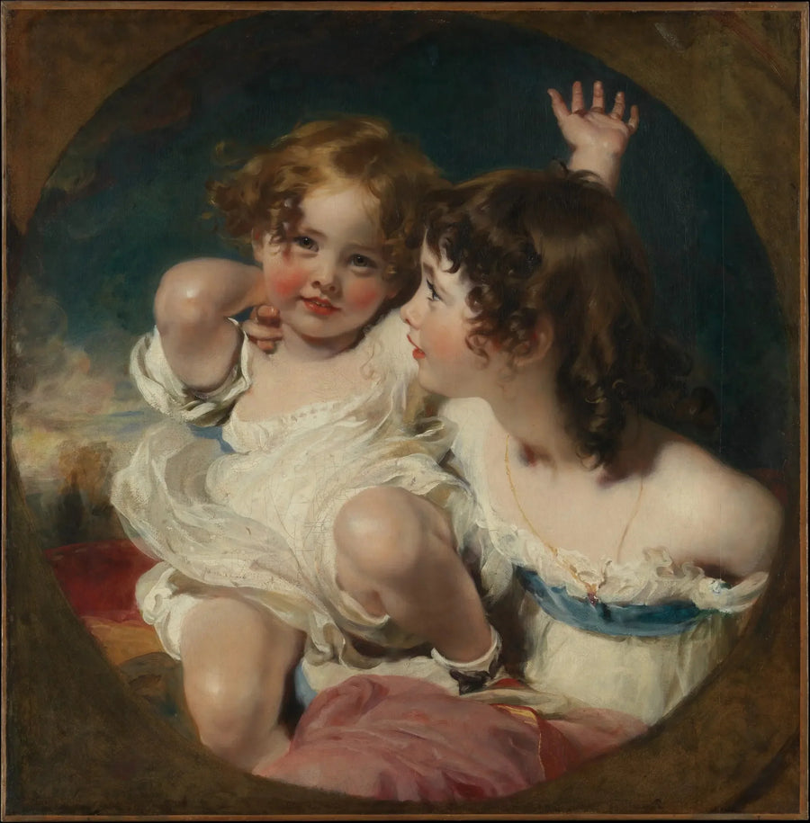 The Calmady Children (Emily, 1818–1906, and Laura Anne, 1820–1894) - Thomas Lawrence