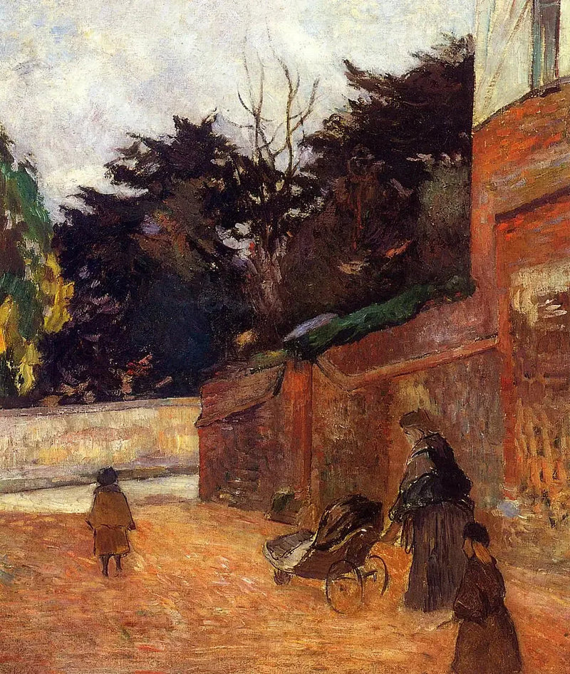 The Children in the Street - Paul Gauguin