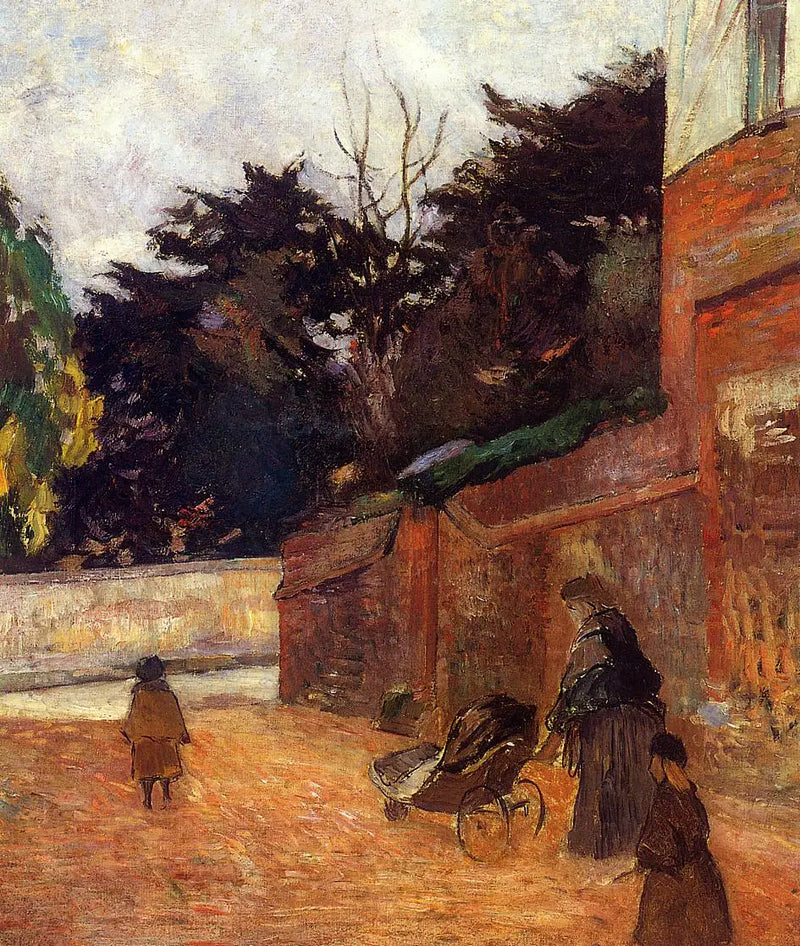 The Children in the Street - Paul Gauguin