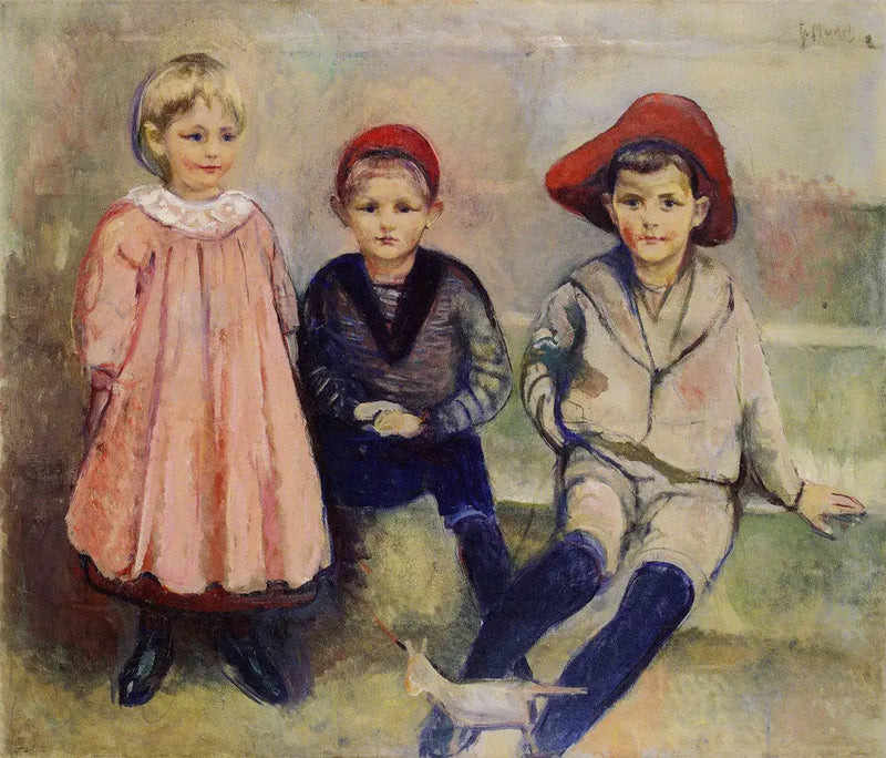 The Children of Ludwig Meyer - Edvard Munch