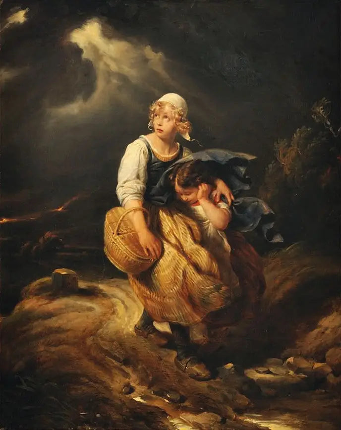 The Children Surprised by the Storm - Paul Delaroche