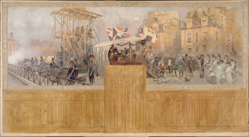 The voluntary enrollments in 1792 - Édouard Detaille