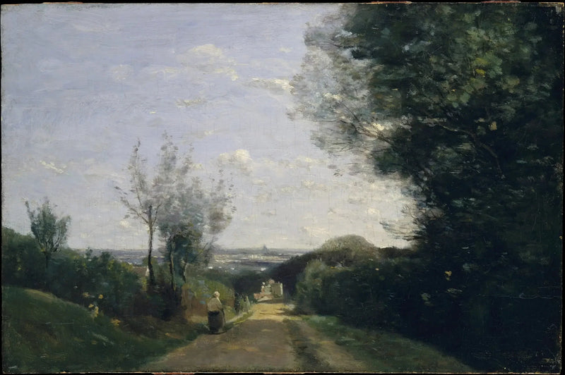 The surroundings of Paris - Jean-Baptiste Camille Corot
