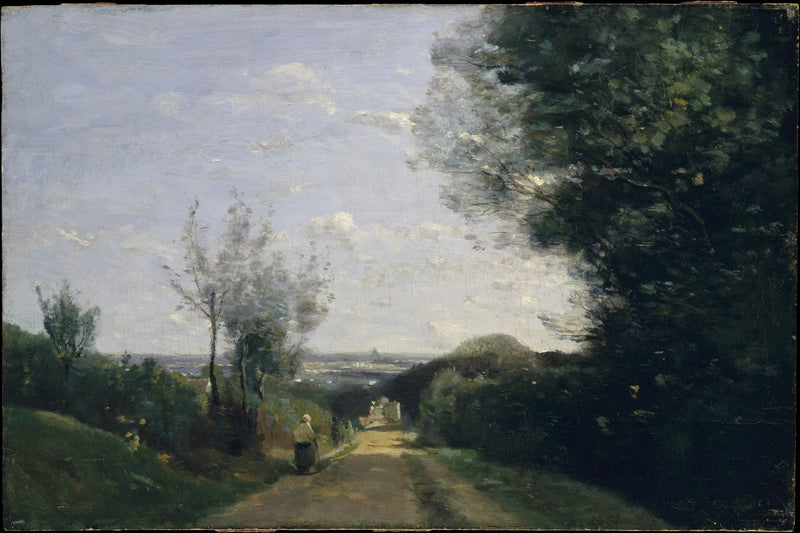 The surroundings of Paris - Jean-Baptiste Camille Corot