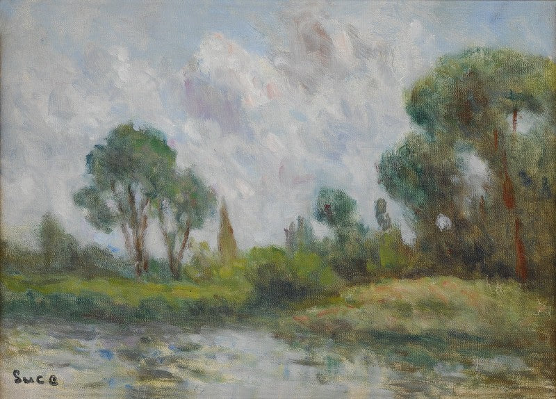 The surroundings of Saint-Ay - Maximilien Luce