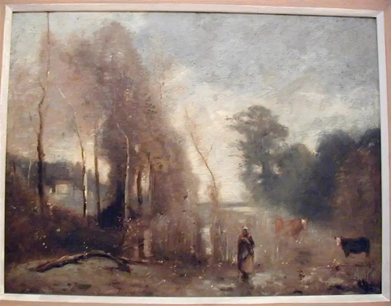 The Ponds of Ville d'Avray - Jean-Baptiste Camille Corot