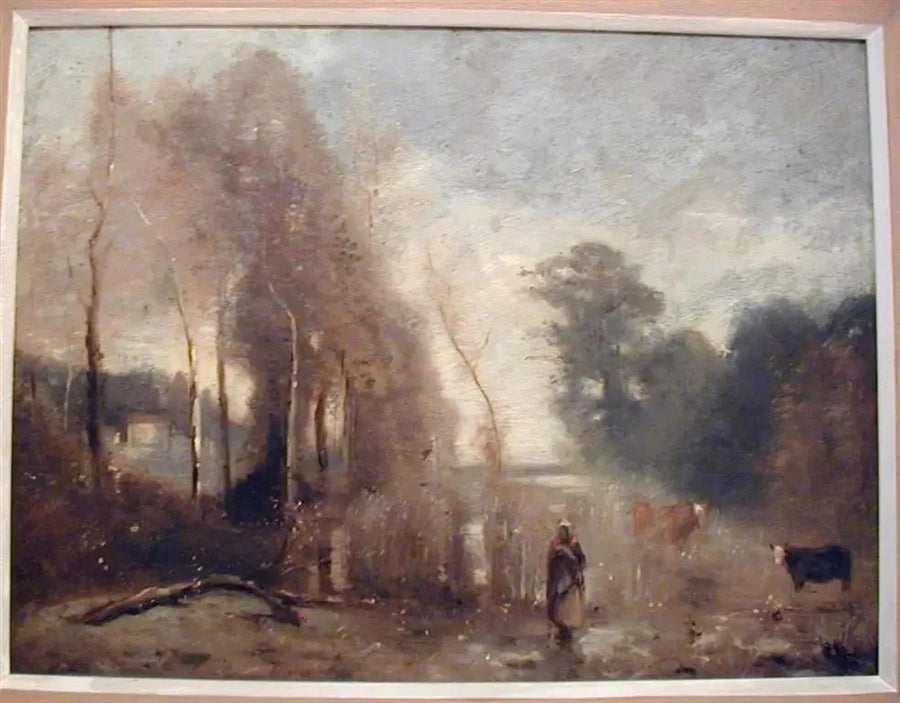 The Ponds of Ville d'Avray - Jean-Baptiste Camille Corot