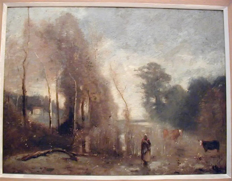 The Ponds of Ville d'Avray - Jean-Baptiste Camille Corot