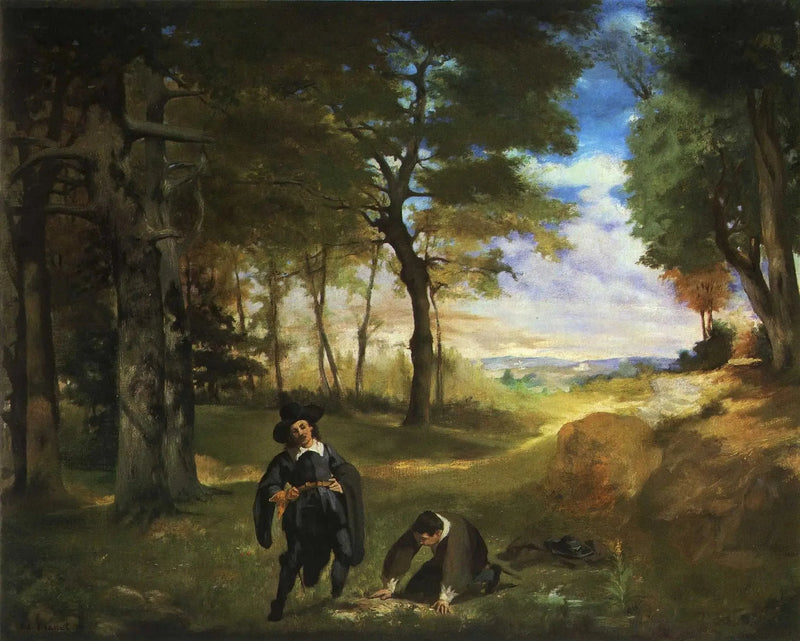 The Students of Salamanca - Édouard Manet