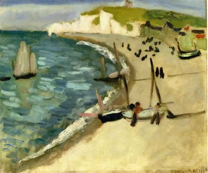The Cliffs at Étretat - Henri Matisse
