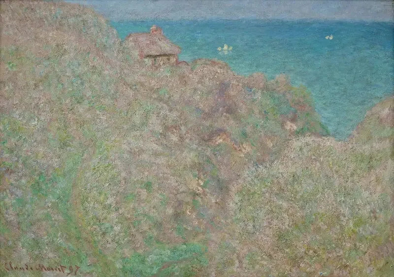 The Cliffs of Varengeville - Claude Monet