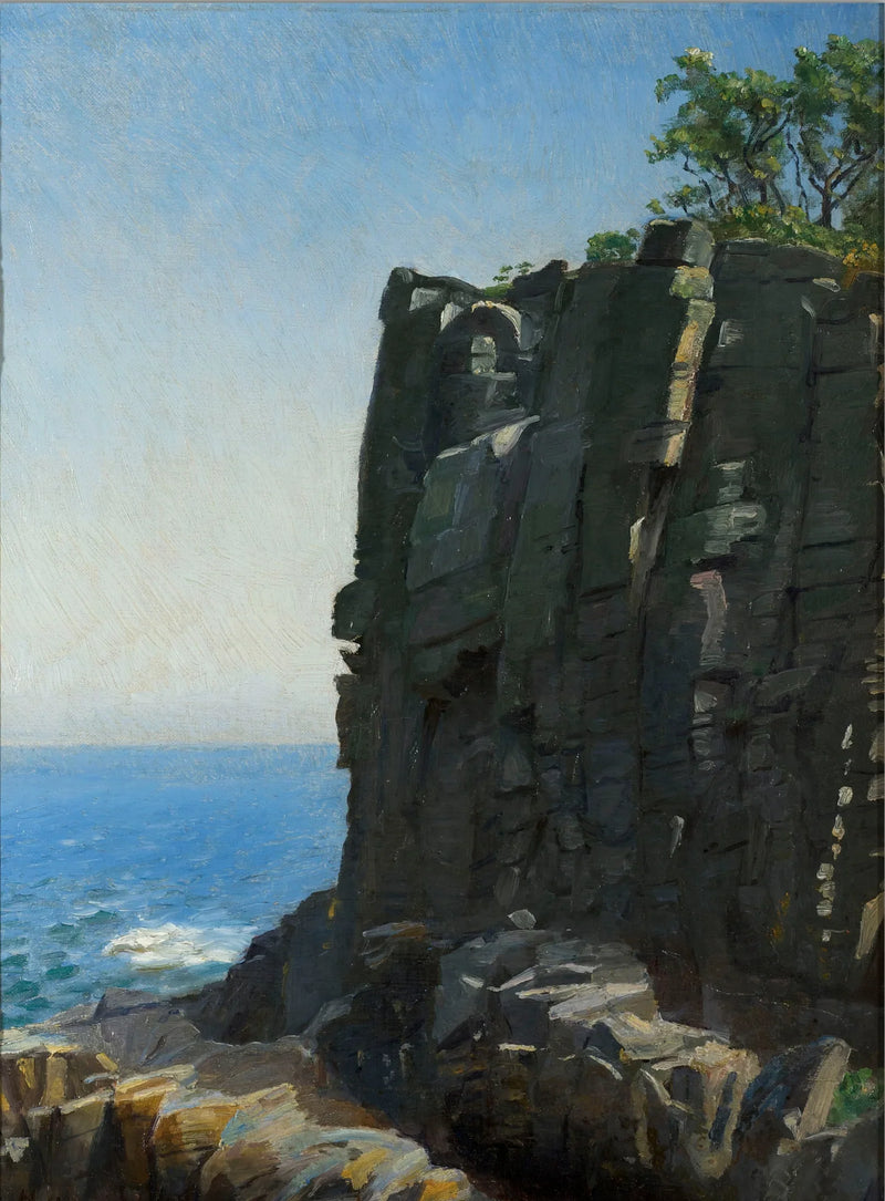 The Sanctuary Cliffs at Rø - Michael Peter Ancher