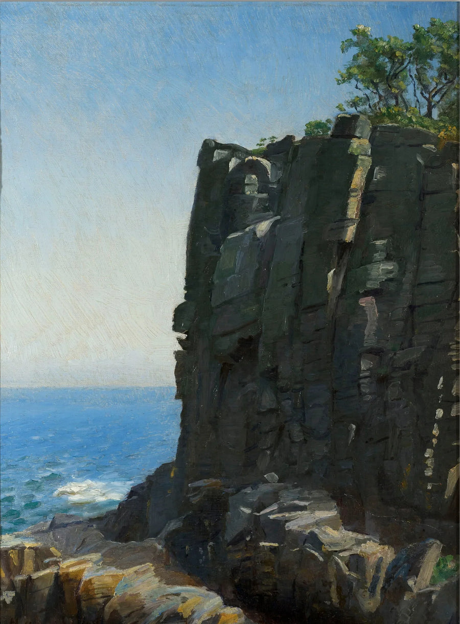 The Sanctuary Cliffs at Rø - Michael Peter Ancher