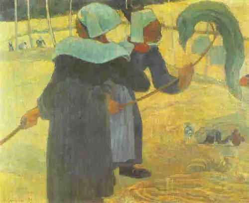 The Haymakers - Paul Gauguin