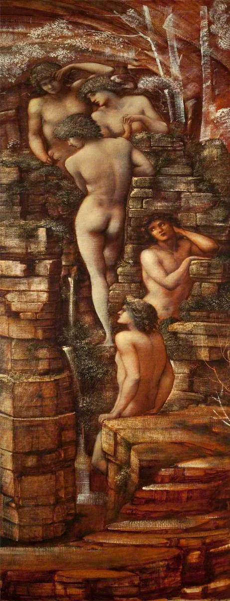 The Fairies of the Hills - Edward Burne-Jones