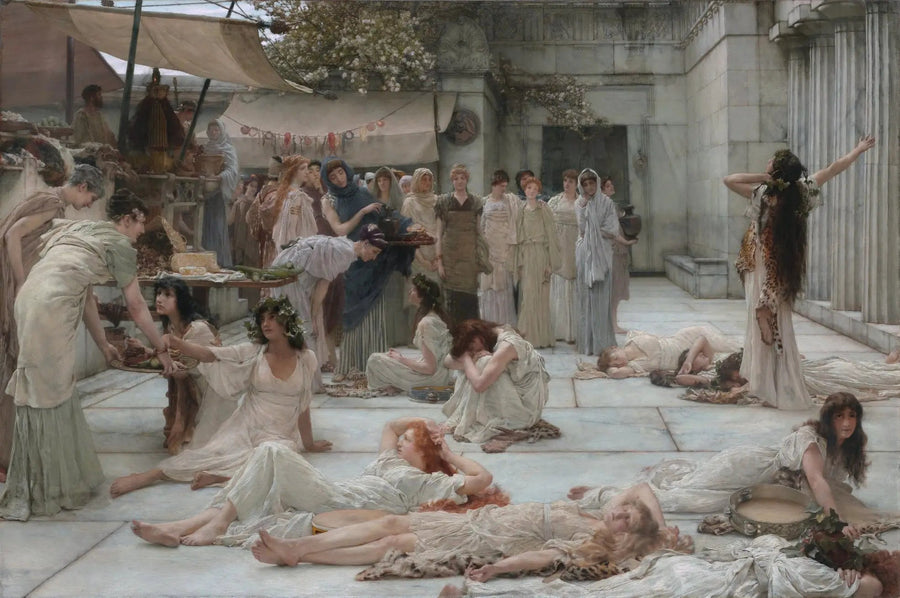 The Women of Amphissa - Lawrence Alma-Tadema