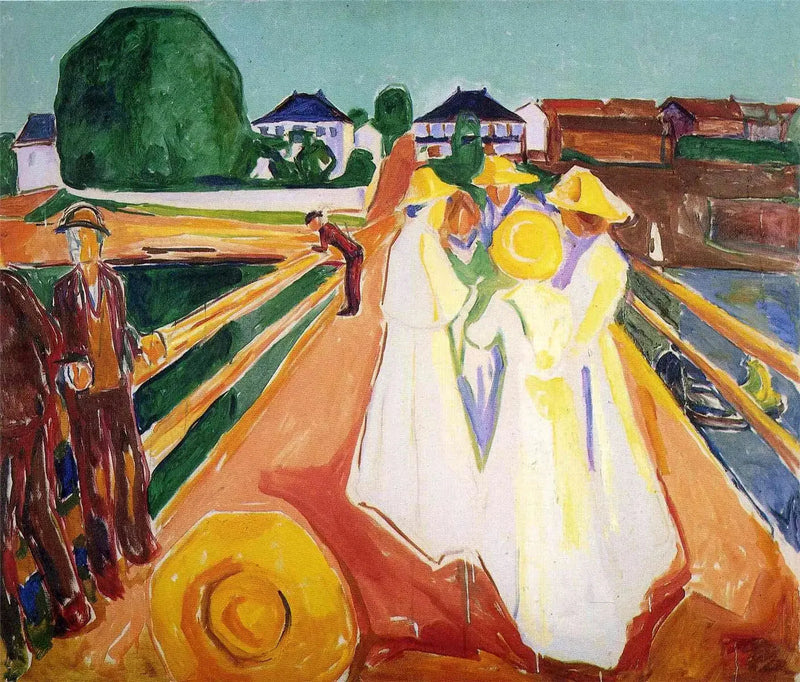 The Women on the Bridge - Edvard Munch