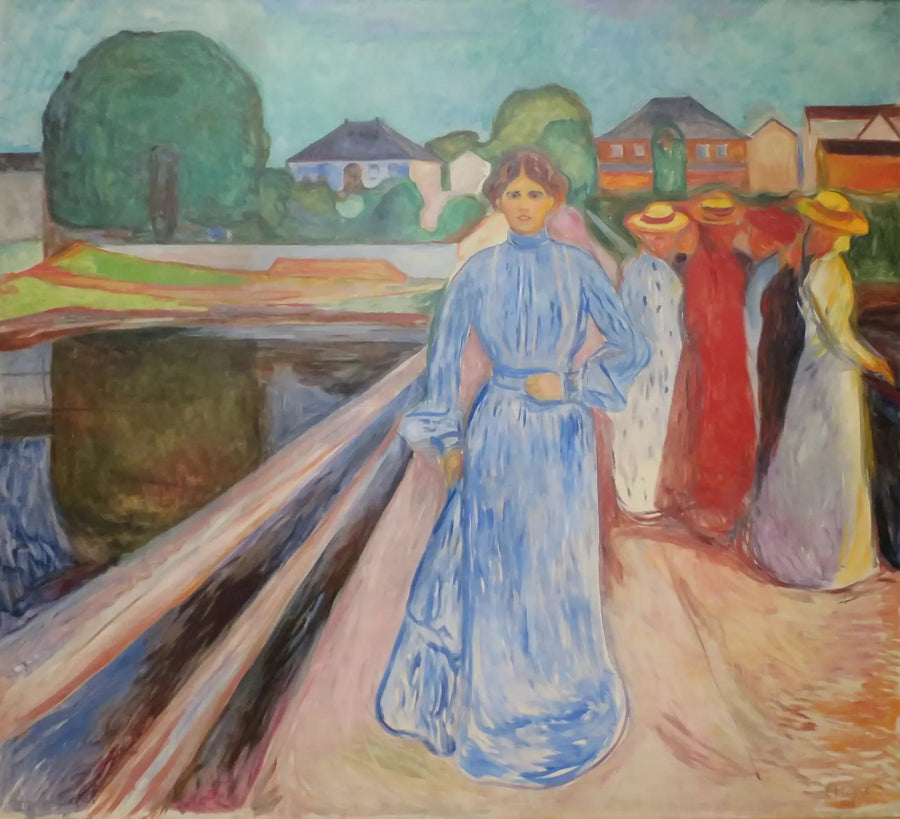 The Women on the Bridge - Edvard Munch