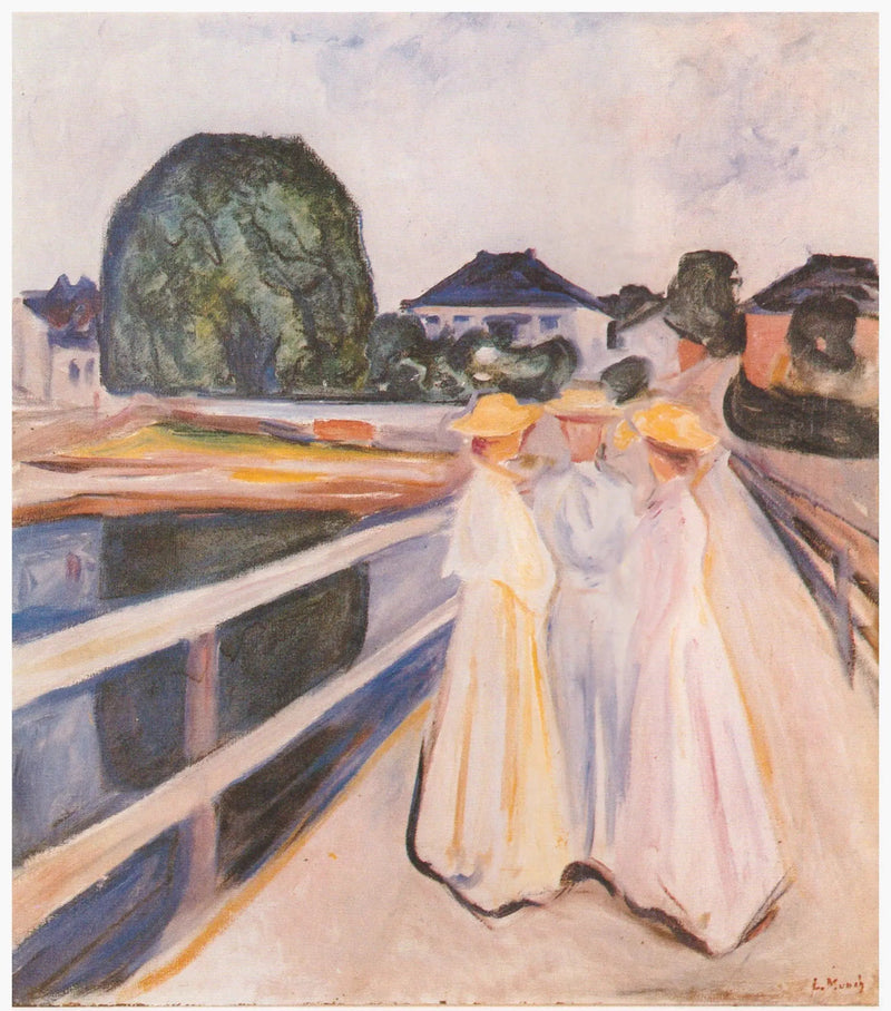 The Women on the Bridge - Edvard Munch