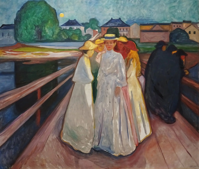 The Women on the Bridge - Edvard Munch