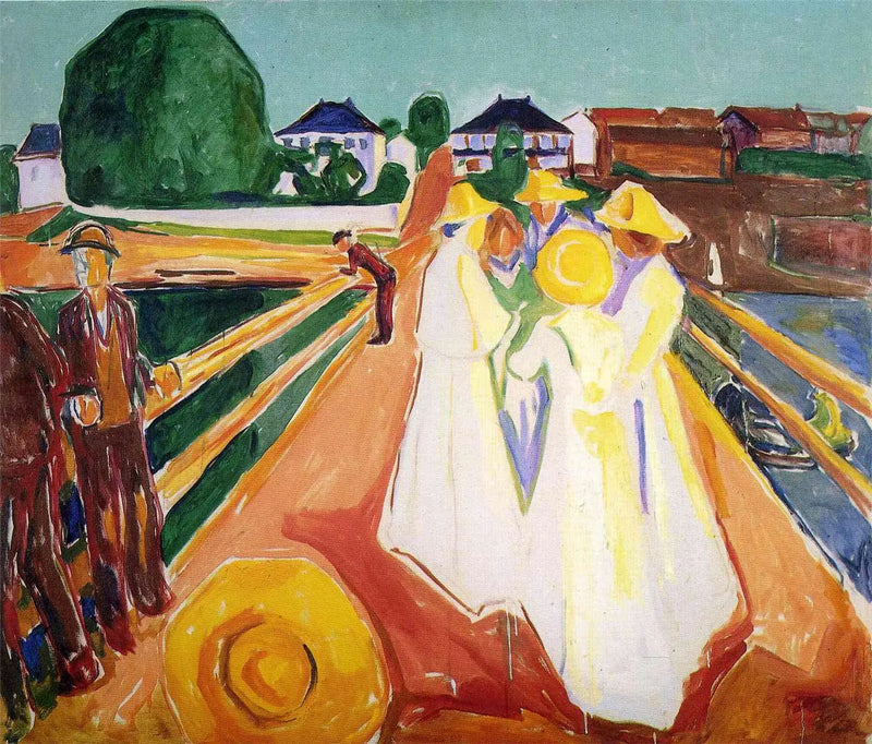 The Women on the Bridge - Edvard Munch