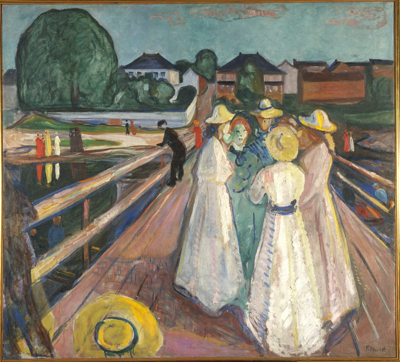 The Women on the Bridge - Edvard Munch