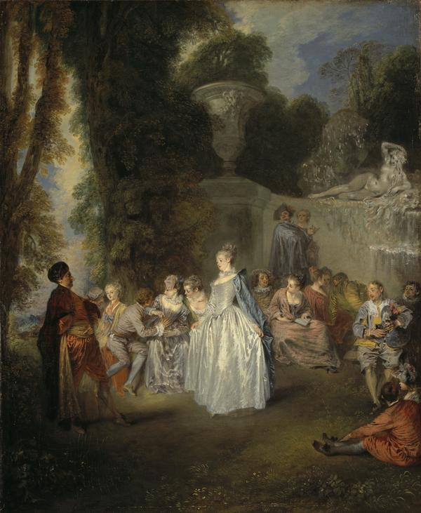 Venetian Festivals - Antoine Watteau