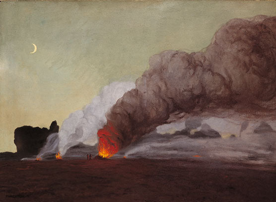 The Fires - Félix Vallotton