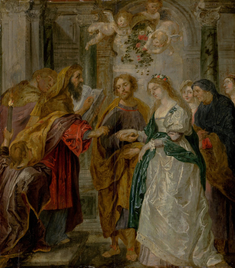 The Annunciation of the Virgin Mary - Peter Paul Rubens