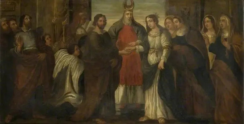 The Engagement of Mary and Joseph - Peter Paul Rubens