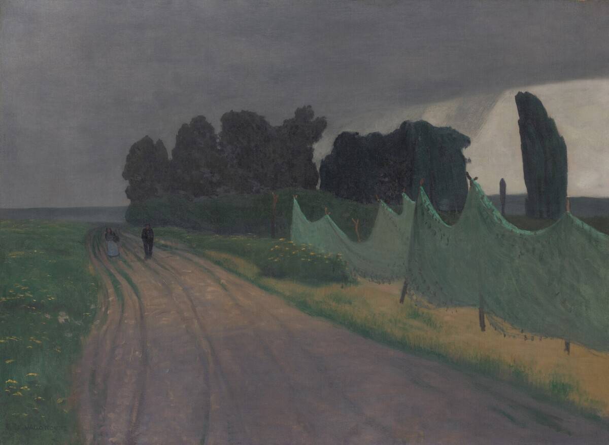 The Nets, Honfleur - Félix Vallotton