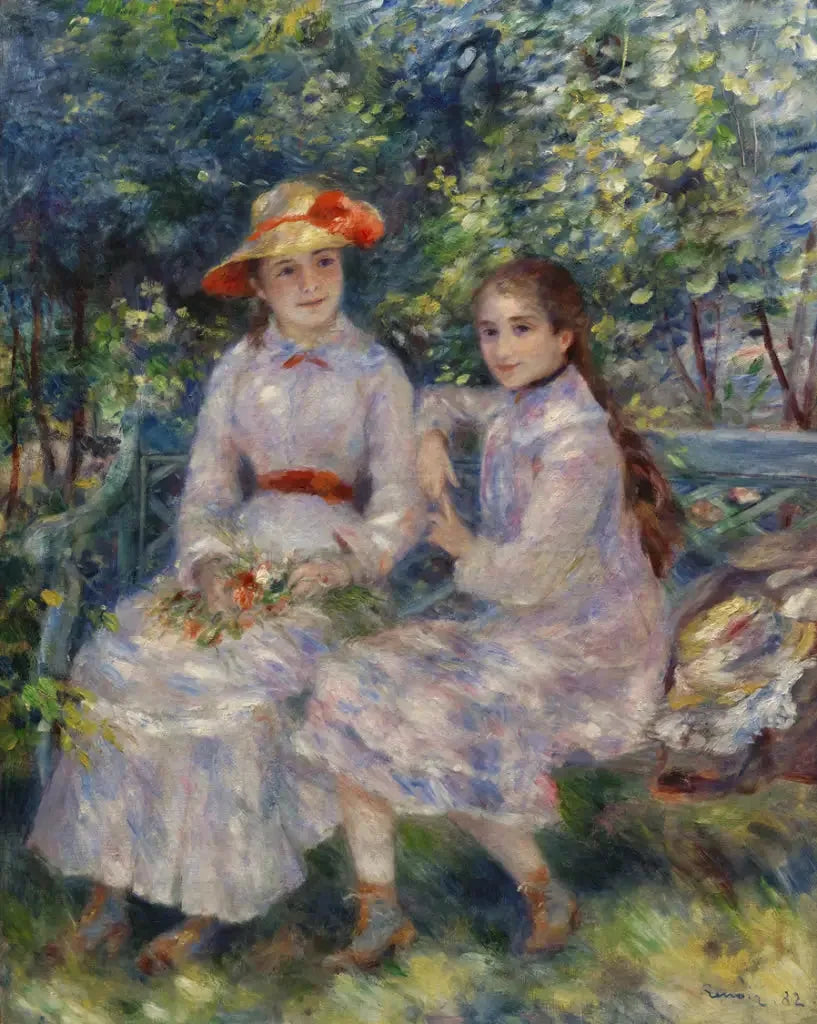 The Daughters of Durand-Ruel - Pierre-Auguste Renoir