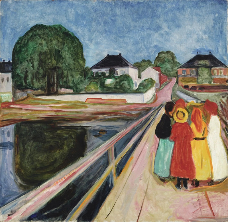 The Girls on the Bridge - Edvard Munch