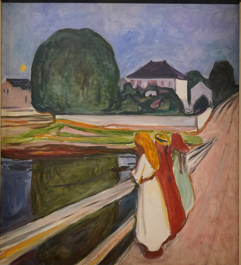 The Girls on the Bridge - Edvard Munch