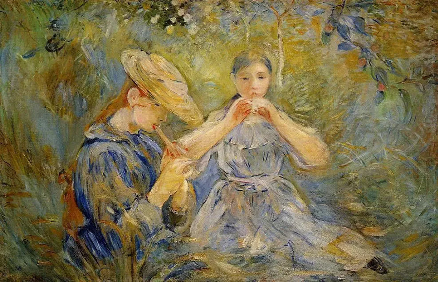 The Flageolets - Berthe Morisot