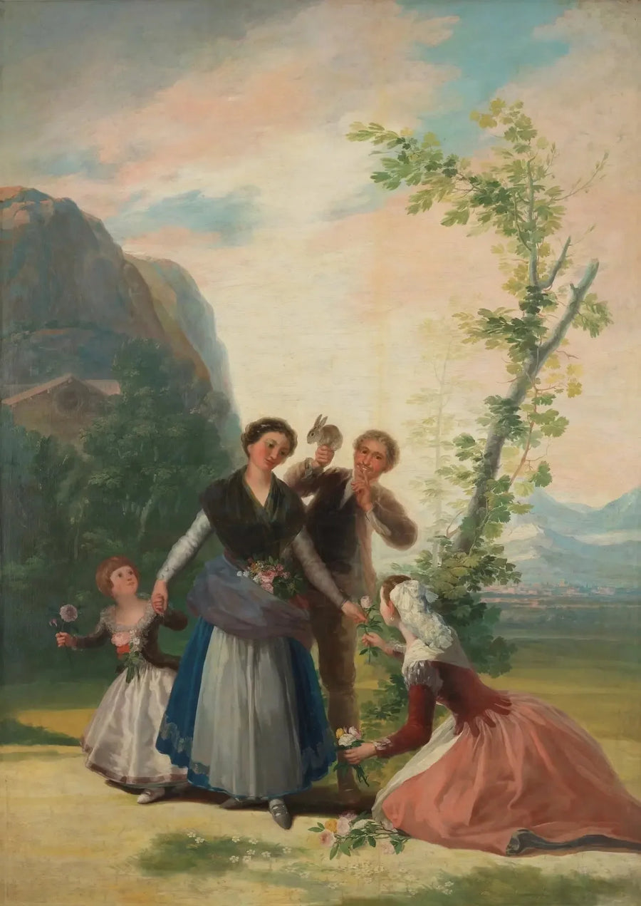 The Flowers - Francisco de Goya