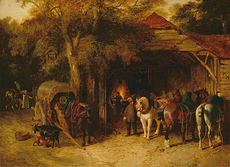 The Blacksmiths - John Frederick Herring, Sr.
